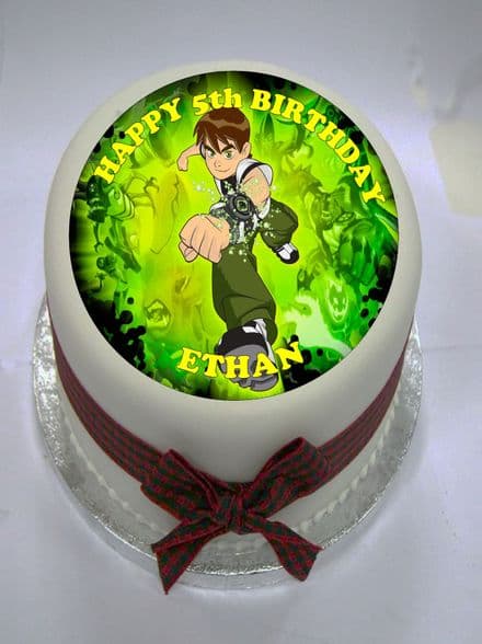 Ben 10 Edible Cake Topper