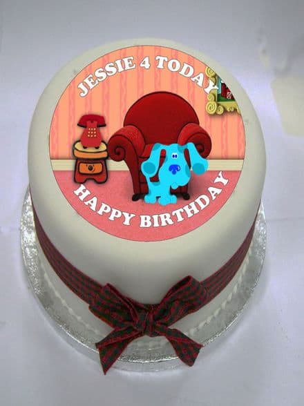 Blues Clues Edible Cake Topper