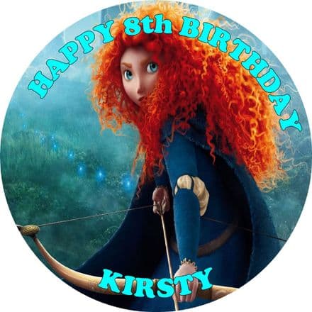 Brave Edible Cake Topper