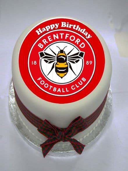 Brentford Edible Cake Topper