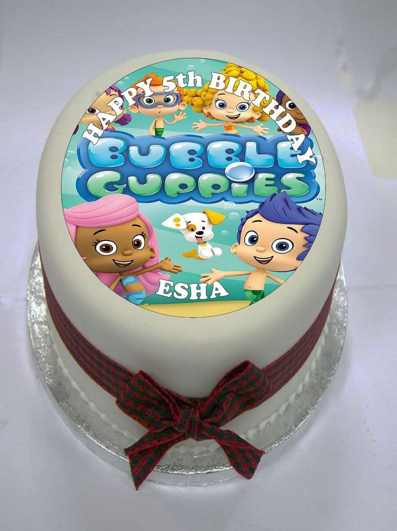 Bubble Guppies Edible Cake Topper Bubble Guppies Edible Cake Topper