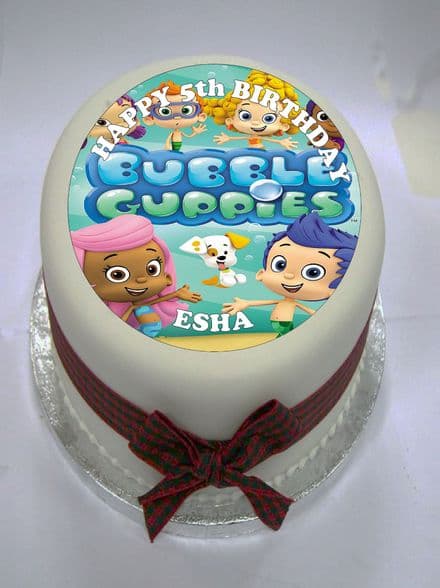 Bubble Guppies Edible Cake Topper
