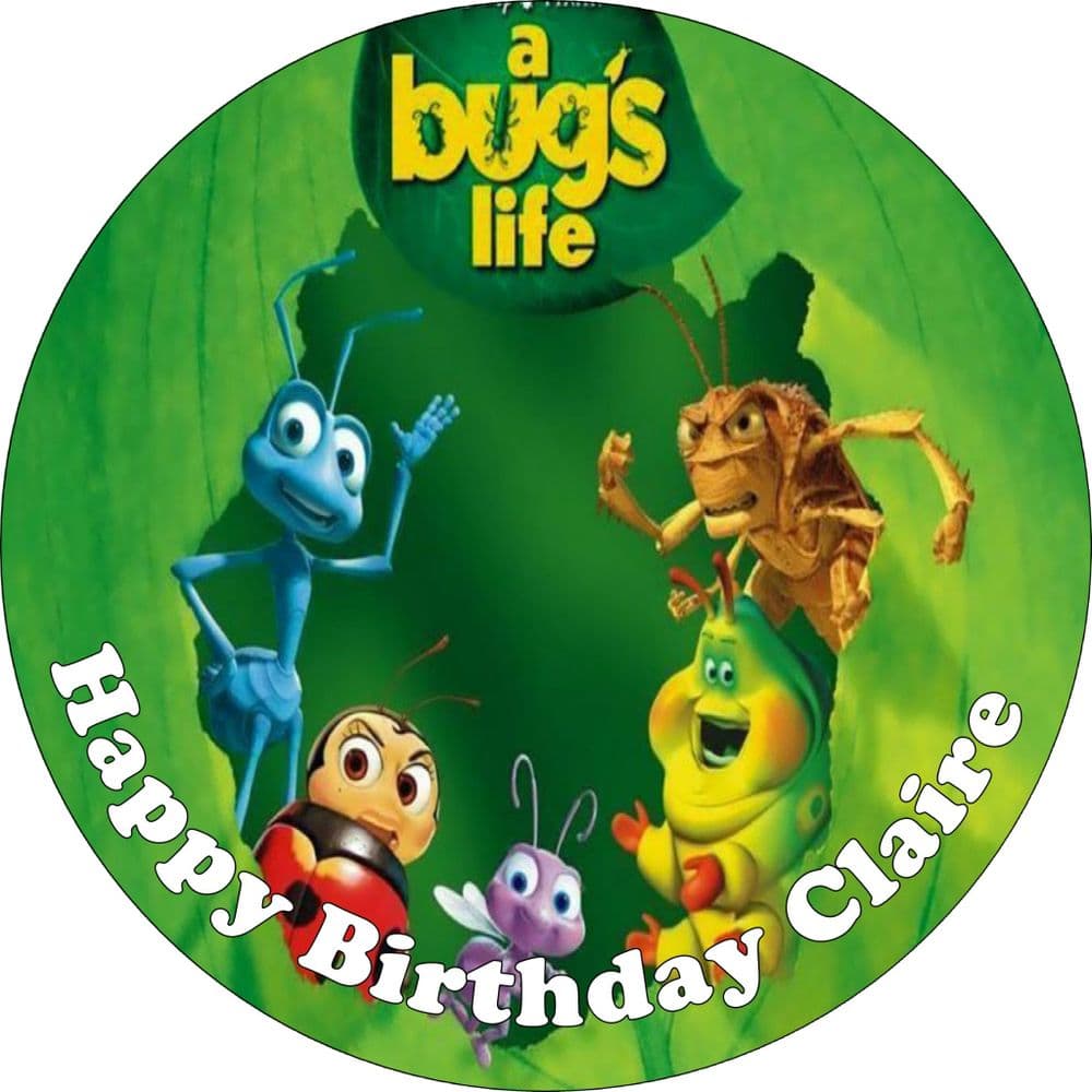 Bugs Life Edible Cake Topper bugs-life-edible-cake-topper
