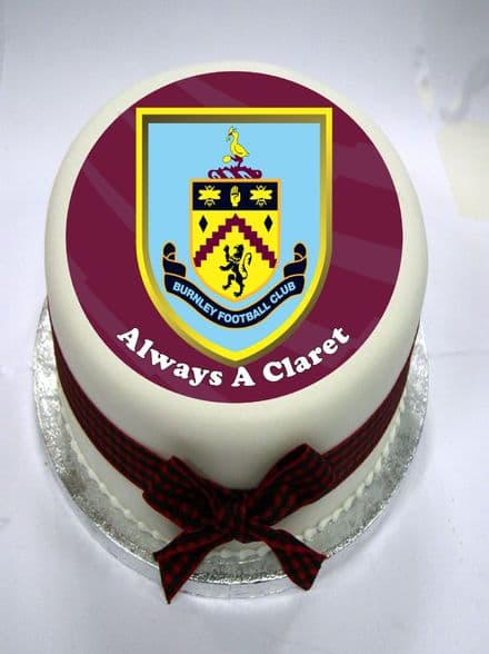 Burnley Edible Cake Topper