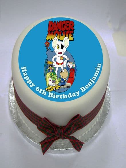Danger Mouse Edible Cake Topper