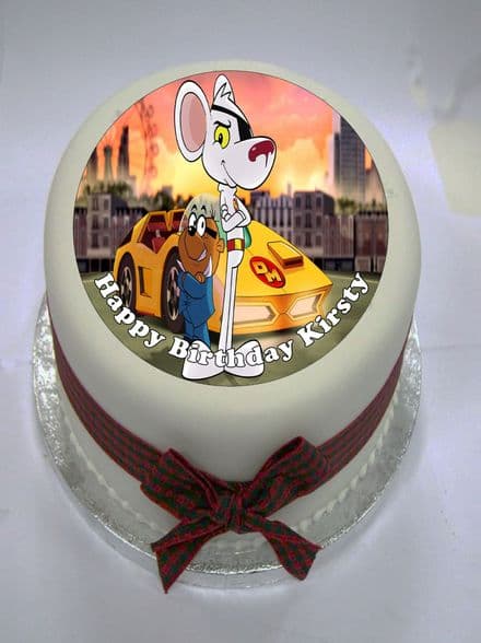 Danger Mouse (Option 2) Edible Cake Topper