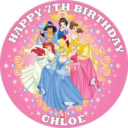 Disney Princess Edible Cake Topper