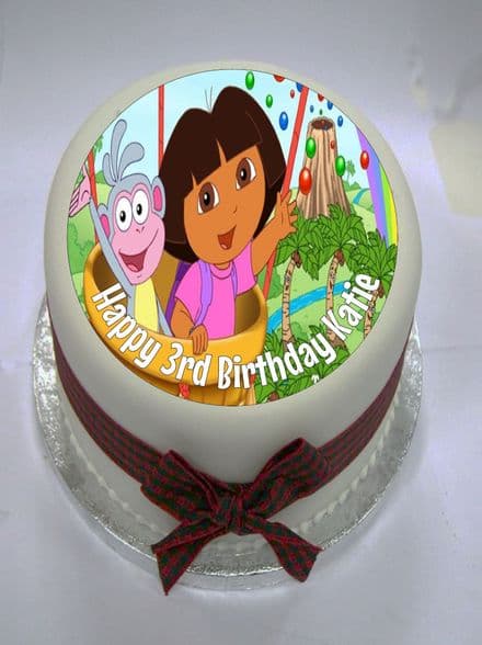 Dora the Explorer Edible Cake Topper