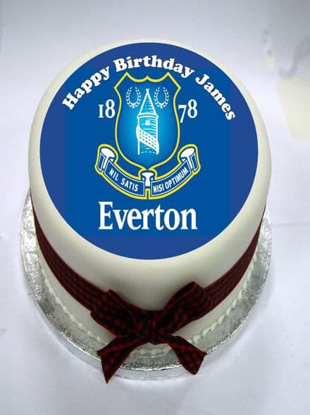 Everton Edible Cake Topper