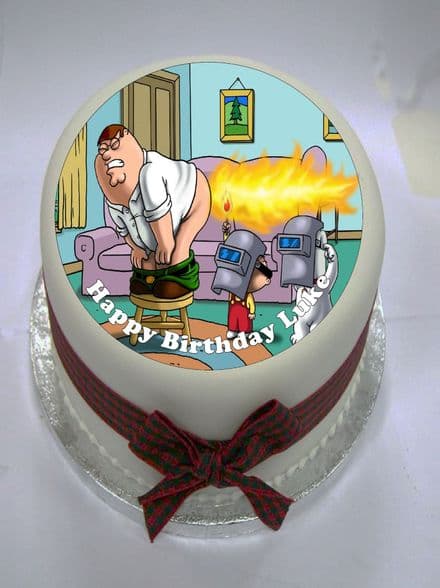 Family Guy Edible Cake Topper