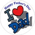 Father's Day Edible Cake Topper (Option 3)