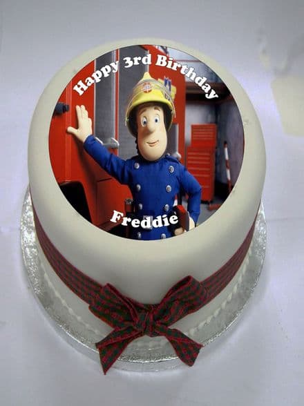 Fireman Sam Edible Cake Topper