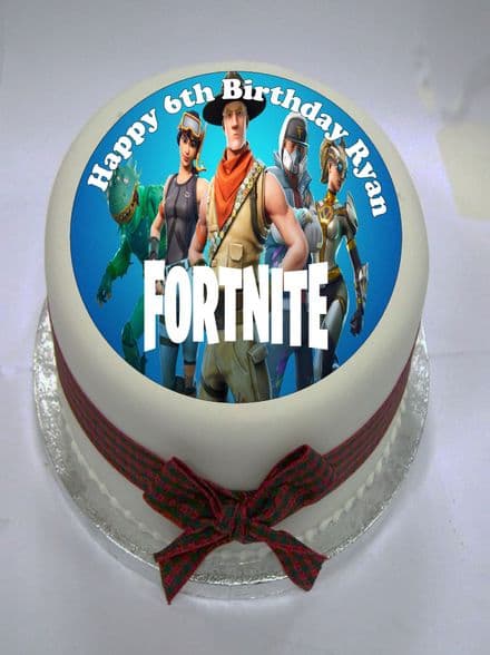 Fortnite Edible Cake Topper