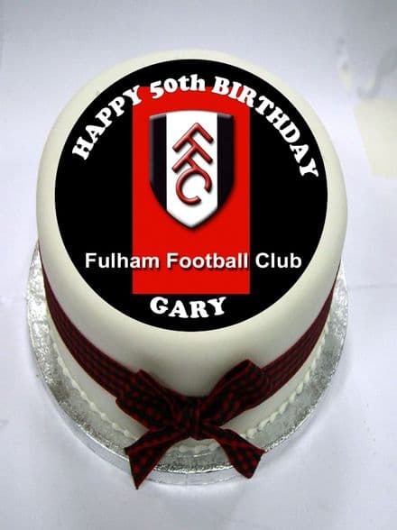 Fulham Edible Cake Topper