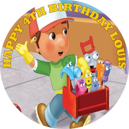 Handy Manny Edible Cake Topper