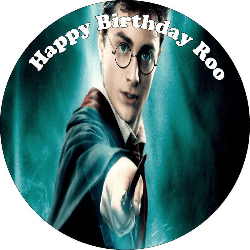 Harry Potter Edible Cake Topper