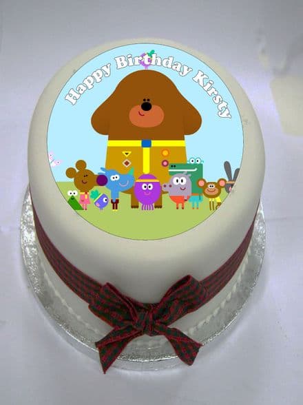 Hey Dugee Edible Cake Topper
