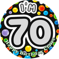 I'm 70 Edible Cake Topper