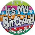 It's My Birthday Edible Cake Topper