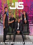 JLS Edible Cake Topper