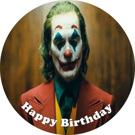 Joker Edible Cake Topper