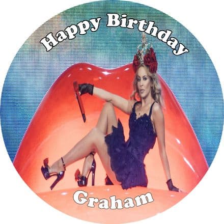 Kylie Edible Cake Topper