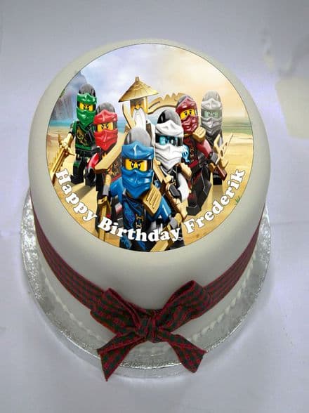 Lego Ninjago Edible Cake Topper