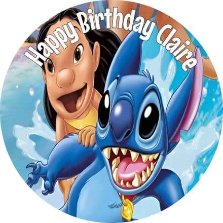 Lilo & Stitch Edible Cake Topper