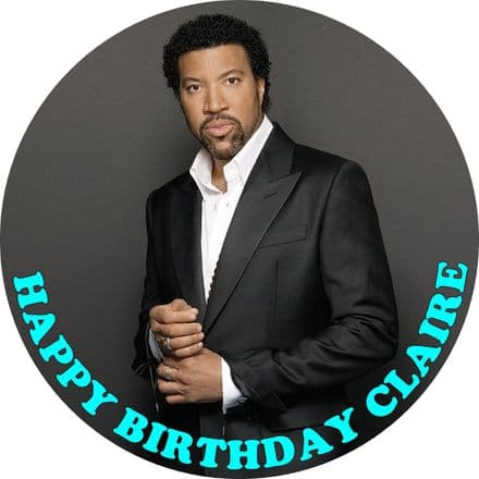 Lionel Richie Edible Cake Topper
