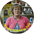 Mrs Brown's Boys Edible Cake Topper