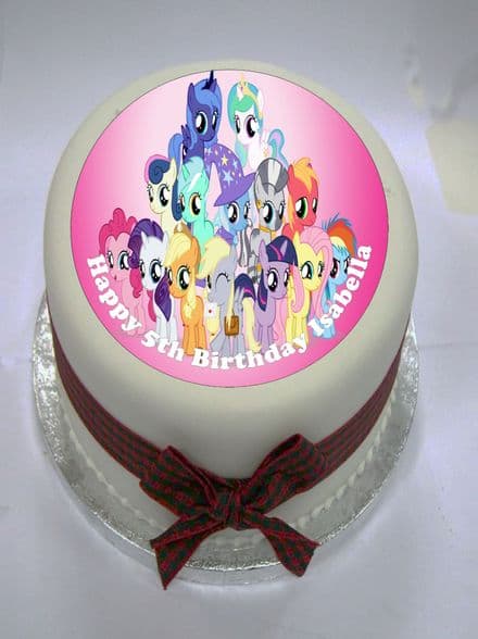 My Little Pony (Pink) Edible Cake Topper