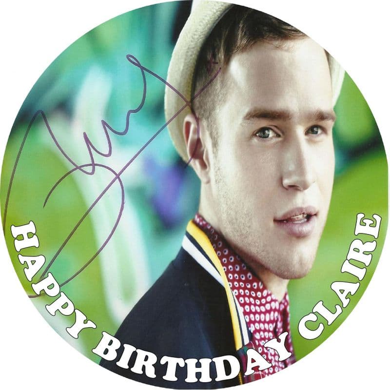 Olly Murs Edible Cake Topper
