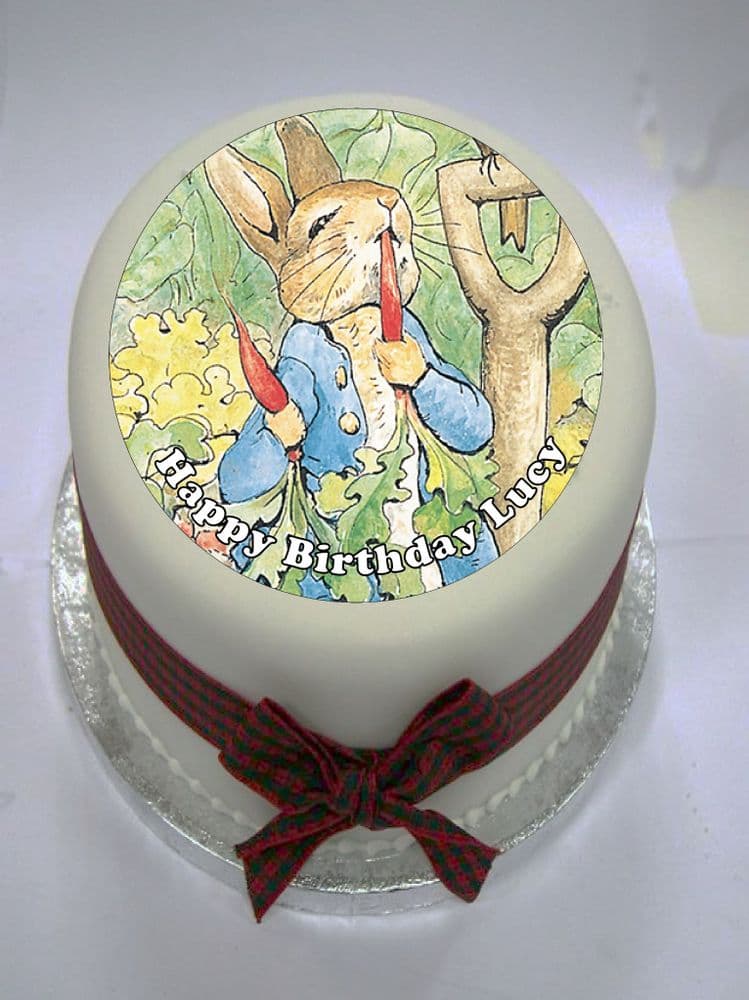 Personalised Beatrix Potter Peter Rabbit Edible Cake - vrogue.co