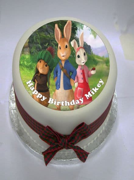 Peter Rabbit Edible Cake Topper