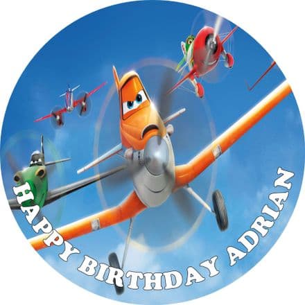 Planes Edible Cake Topper