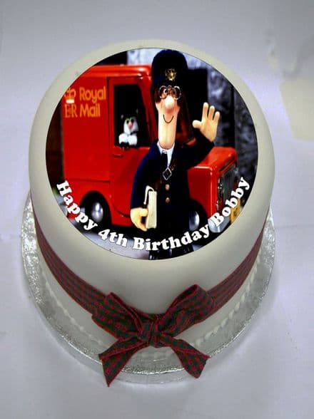 Postman Pat (Option 1) Edible Cake Topper
