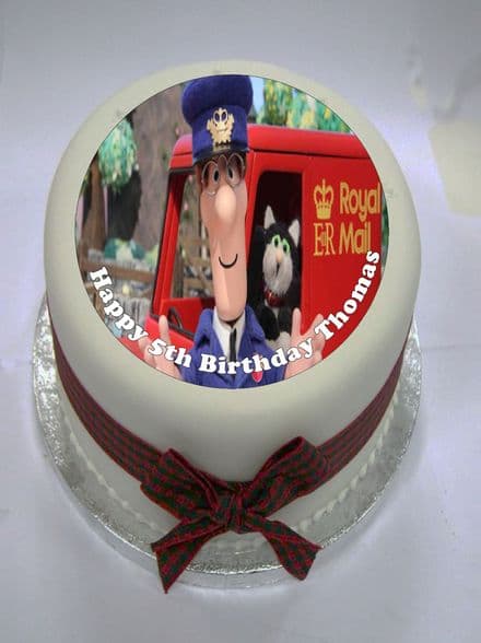 Postman Pat (Option 2) Edible Cake Topper