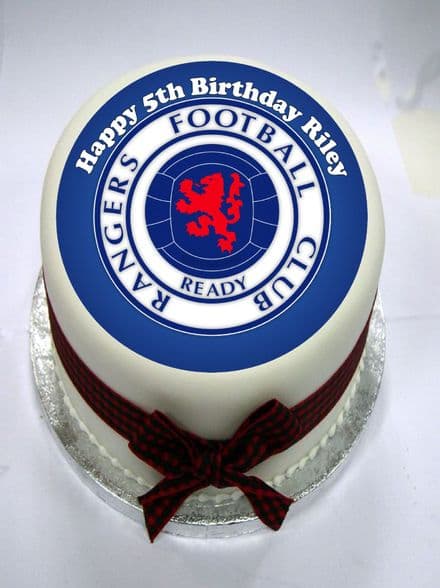 Rangers Edible Cake Topper