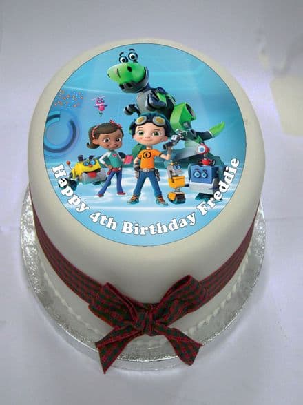 Rusty Rivets Edible Cake Topper