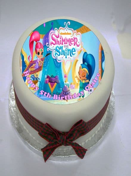 Shimmer and Shine Edible Cake Topper