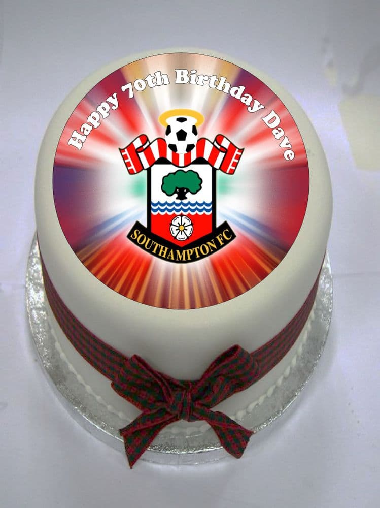Southampton FC Edible Cake Topper