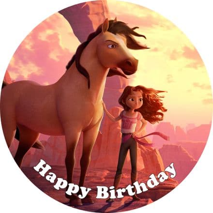 Spirit Edible Cake Topper