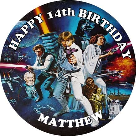 Star Wars Edible Cake Topper