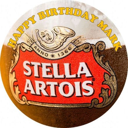 Stella Theme Edible Cake Topper