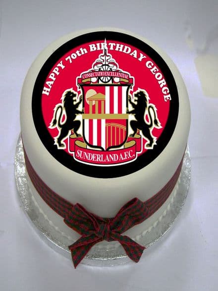 Sunderland Edible Cake Topper