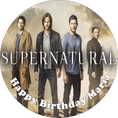 Supernatural Edible Cake Topper