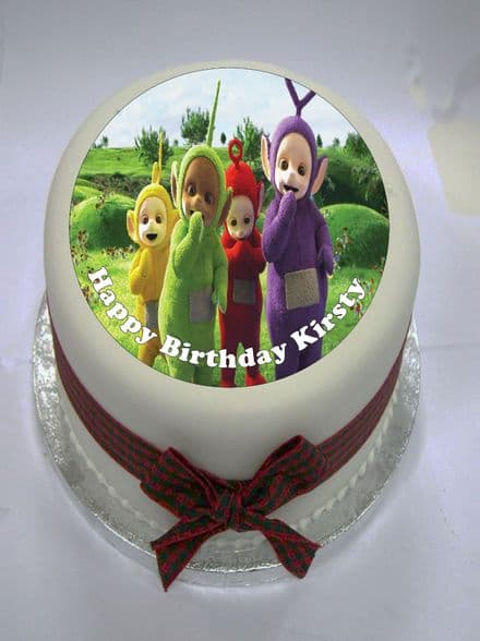 Teletubbies Edible Cake Topper