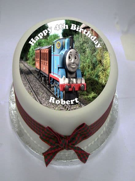 Thomas the Tank Engine Edible Cake Topper