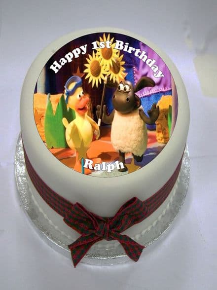 Timmy Time Edible Cake Topper