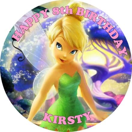 Tinkerbell Edible Cake Topper